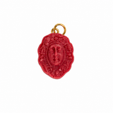 Charm cara virgen teja
