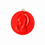 Charm Virgen Niña Naranja