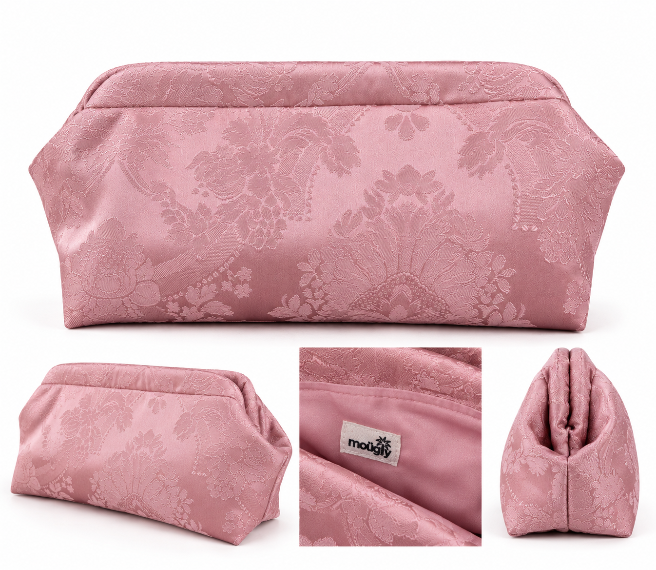 Bolso mano clac empolvado