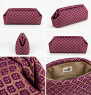 Bolso mano clac morado