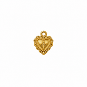 Charm Corazón Cruz