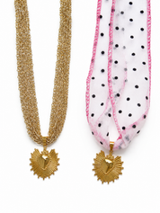Necklace ribbon Desire