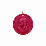 Charm Virgen Niña Frambuesa