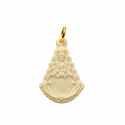 Charm Virgen del Rocío blanca