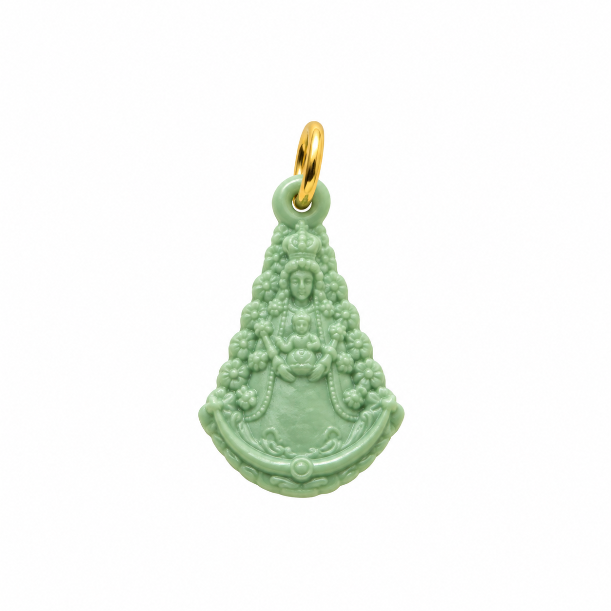 Charm Virgen del Rocío Verde
