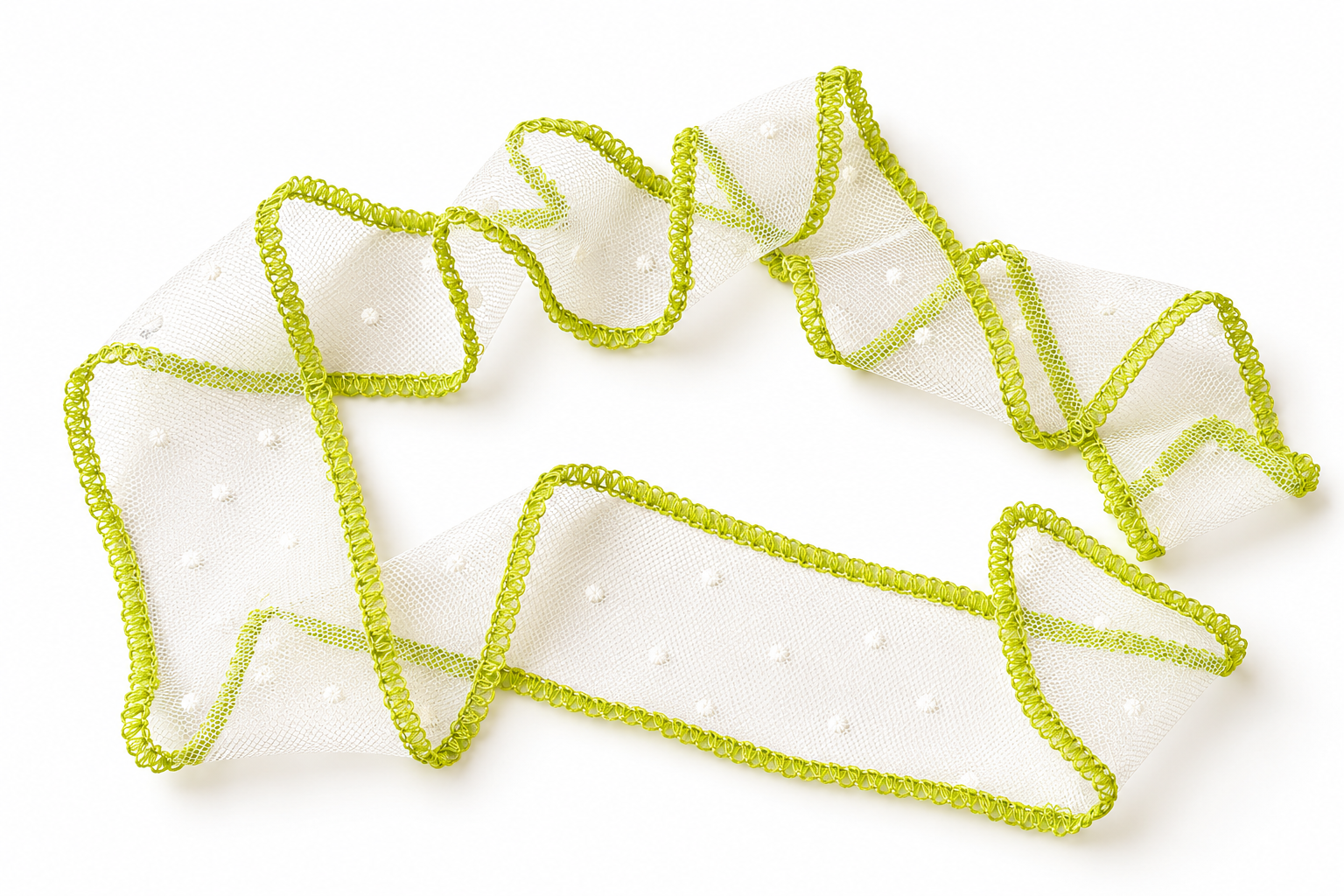 Necklace Ribbon Amarillo