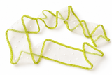 Necklace Ribbon Amarillo