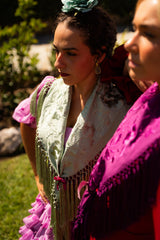 Mantón bordado Luisa