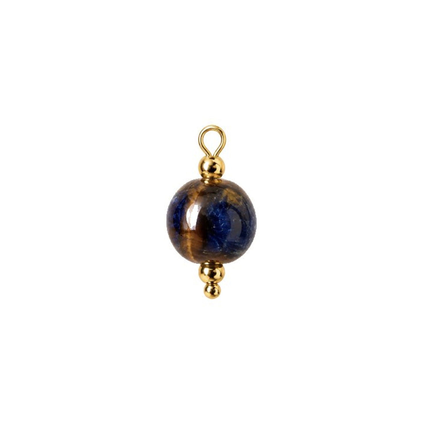 Charm ceramica azul