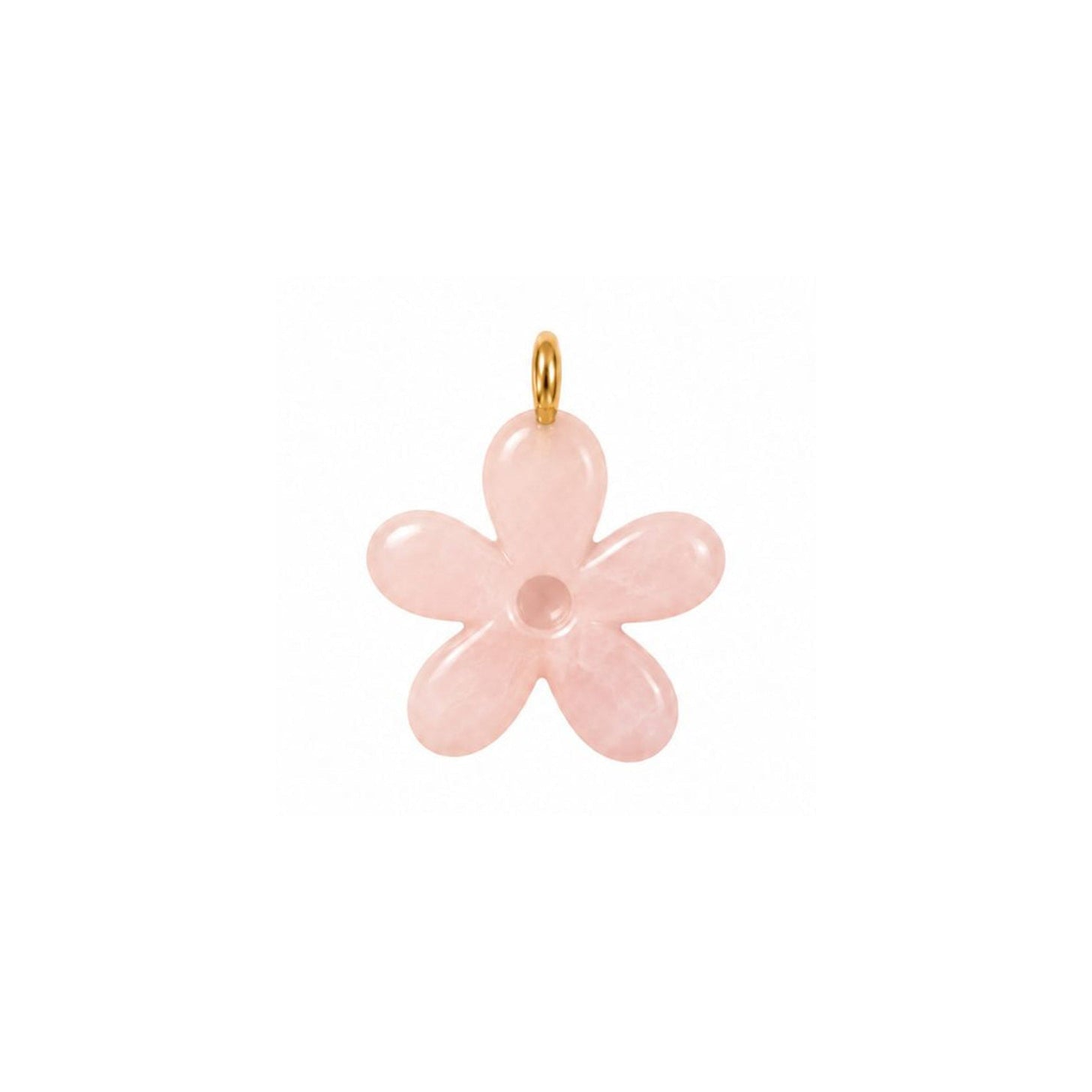 Charm flor rosa