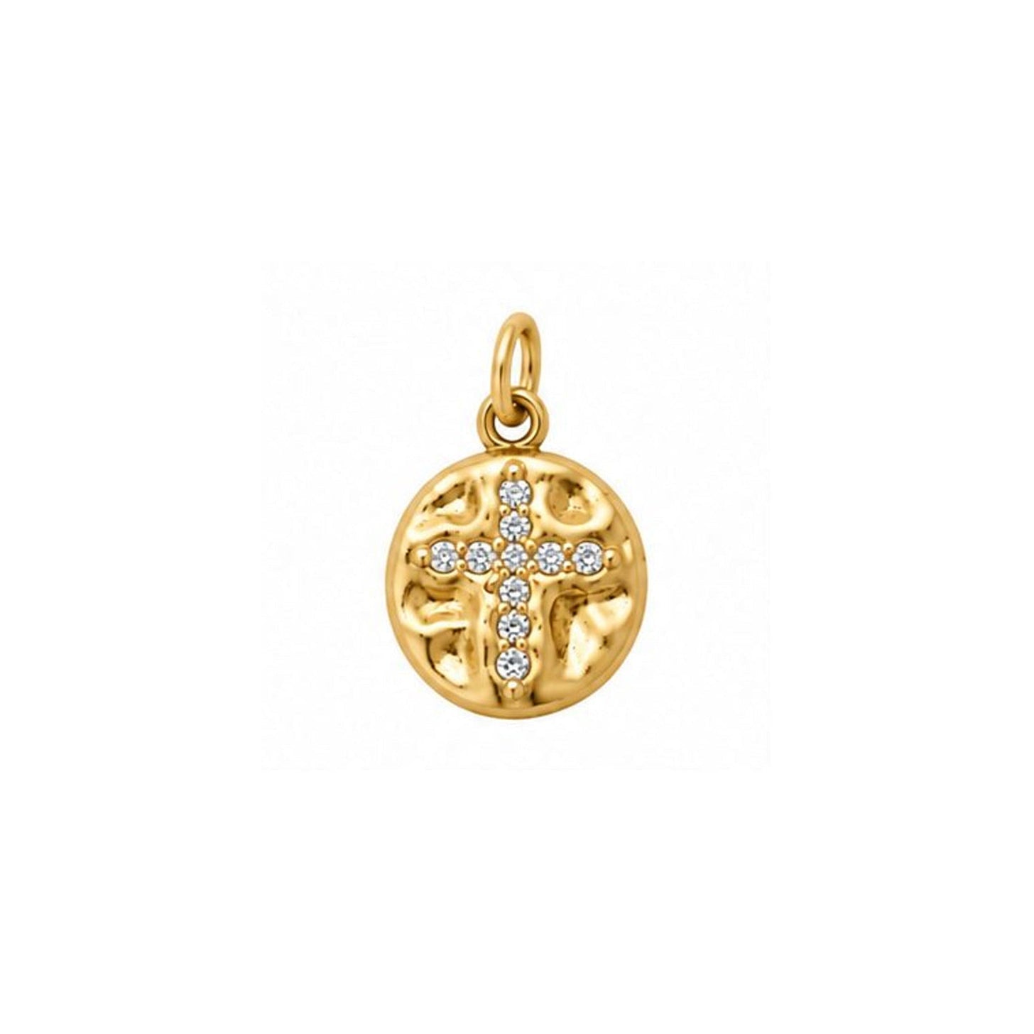 Charm medalla cruz