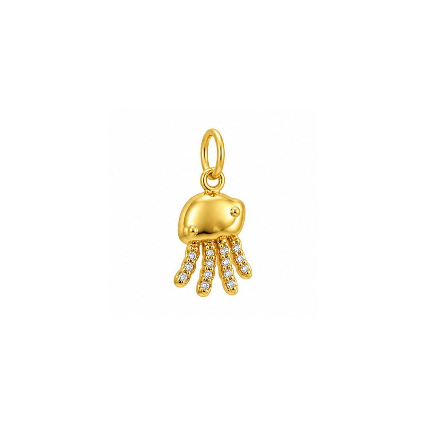 Charm pulpo oro