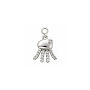 Charm pulpo plata